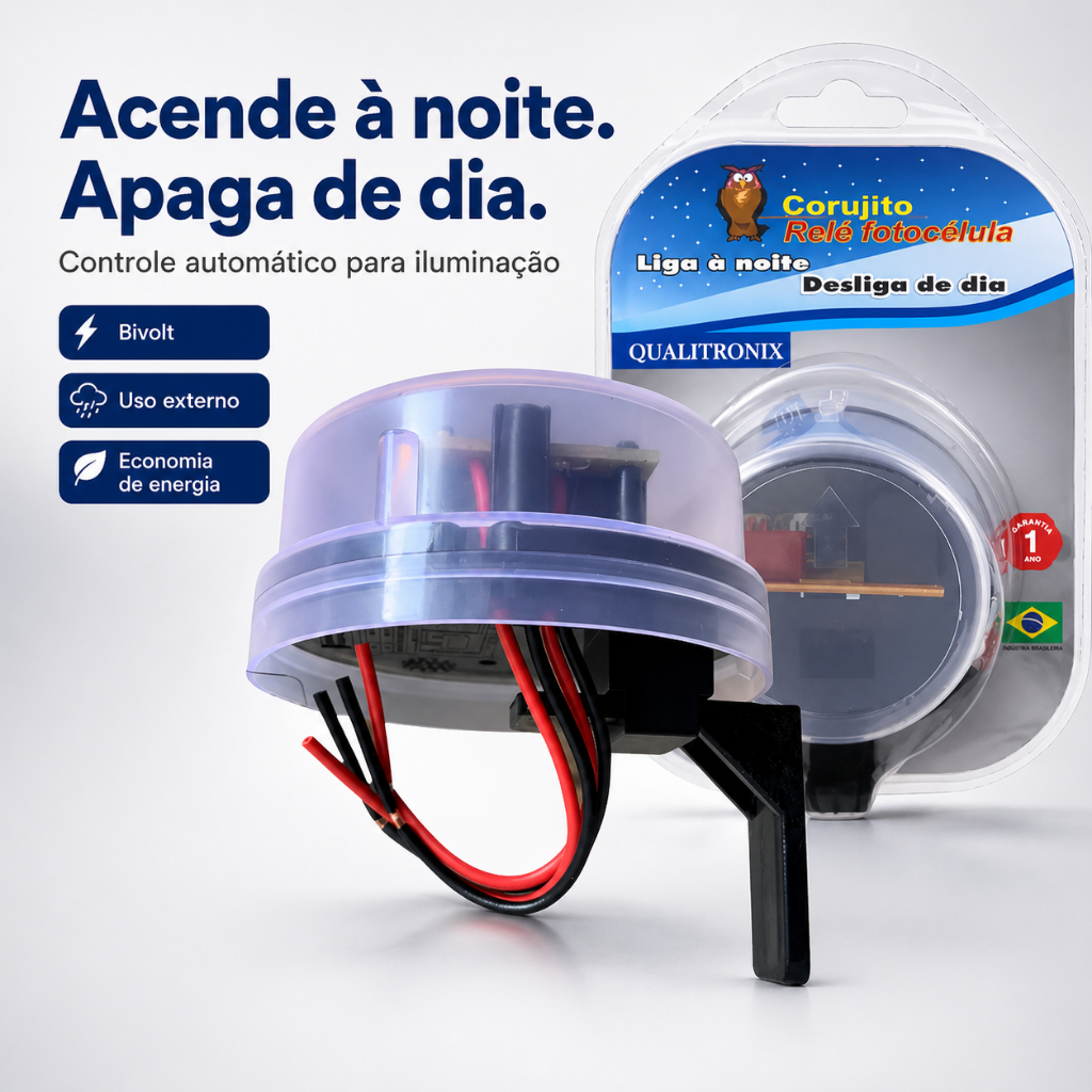 Relé Fotocélula bivolt
