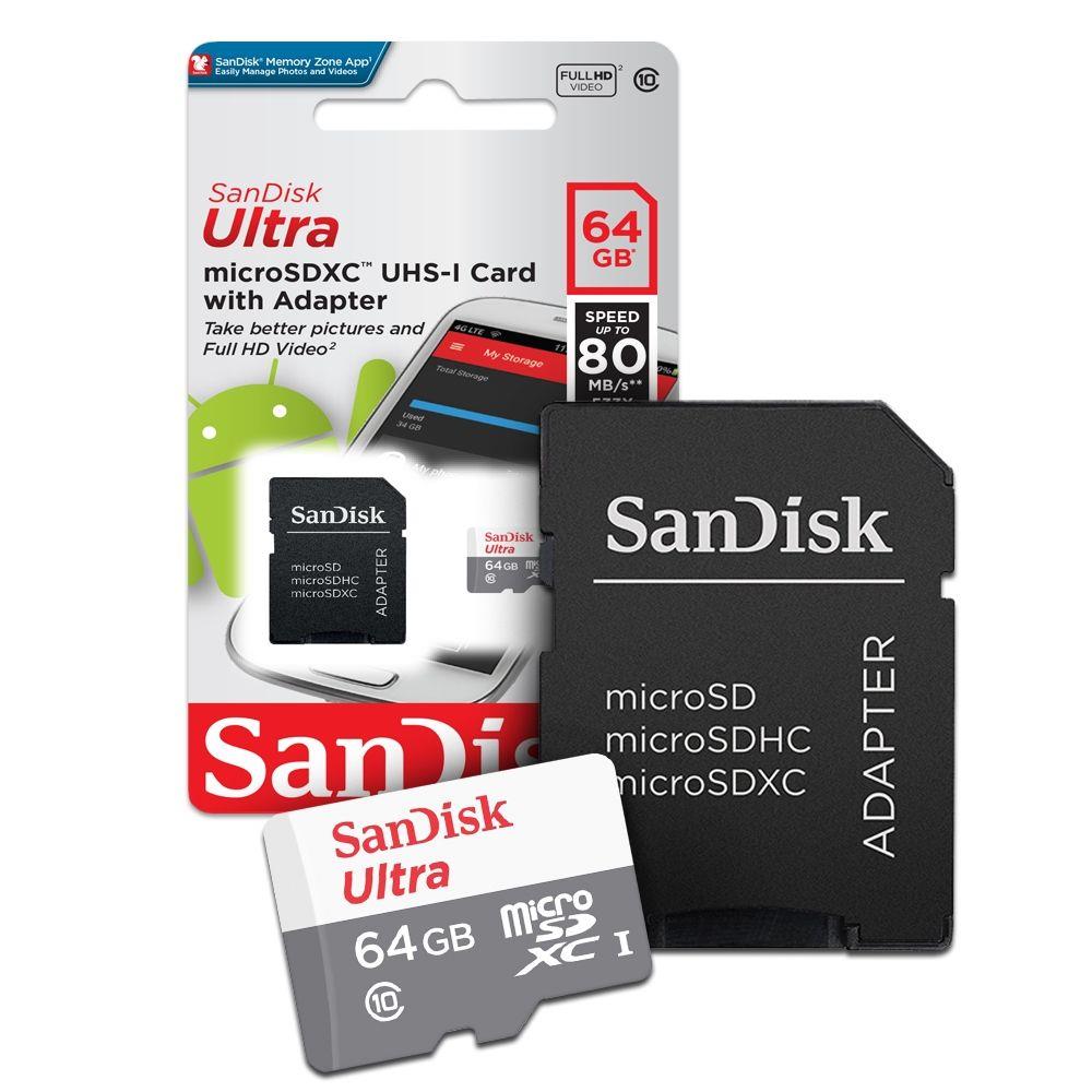 Cartão de Memoria  sandisk 64Gb